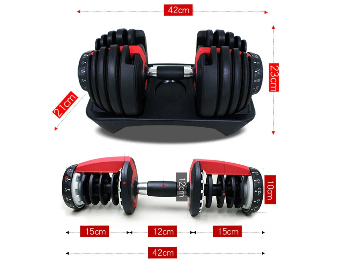 Adjustable Dumbbell Set